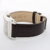 Franck Muller Conquistador 10002MQZ #10 Leather x SS QZ Watch with Brown Dial Secondhand