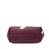 Fendi Small Zucca Floral Embroidered Spalmati Roll Tote Secondhand