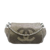 Chanel Metallic Perforated Lambskin Hollywood Accordion Flap Secondhand