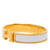 Secondhand Hermès Narrow Enamel Clic H Bracelet PM