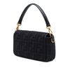 Fendi Zucca Embroidered Canvas Baguette Satchel Secondhand