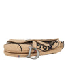 Dior Jute Union Embroidered Saddle Bag Secondhand