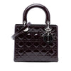 Dior Medium Patent Cannage Lady Dior Secondhand