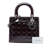 Dior Medium Patent Cannage Lady Dior Secondhand