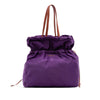 Secondhand Prada Tessuto Logo Drawstring Tote