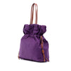 Secondhand Prada Tessuto Logo Drawstring Tote