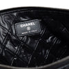 Chanel Large Quilted Patent O Case Clutch Secondhand