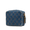 Chanel CC Quilted Denim Turnlock Camera Bag Secondhand