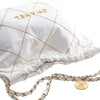 Chanel Small Quilted Shiny Calfskin Chain 22 Handbag Secondhand