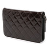 Chanel Quilted Patent Brilliant Wallet On Chain Secondhand