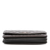 Chanel Quilted Patent Brilliant Wallet On Chain Secondhand