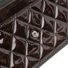 Chanel Quilted Patent Brilliant Wallet On Chain Secondhand