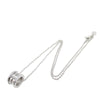 Bvlgari 18K White Gold Small B.zero1 Pendant Necklace Secondhand