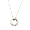 Bvlgari 18K White Gold Small B.zero1 Pendant Necklace Secondhand