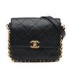 Chanel Small Quilted Calfskin Framing Chain Flap Secondhand
