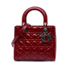 Dior Medium Patent Cannage Lady Dior Secondhand