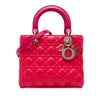 Dior Medium Bicolor Lambskin Cannage Lady Dior Secondhand