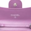 Chanel CC Quilted Lambskin Flap Card Holder on Chain Secondhand