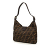 Fendi Zucca Canvas Shoulder Bag Secondhand