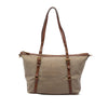 Prada Canvas Canapa Logo Tote Secondhand