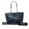 Chanel Small Glazed Calfskin Deauville Tote Secondhand