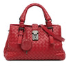 Bottega Veneta Small Nappa Intrecciato Roma Satchel Secondhand