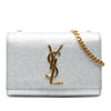 Saint Laurent Small Metallic Calfskin Classic Monogram Kate Crossbody Secondhand