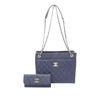 Chanel CC Quilted Caviar Shoulder Bag Secondhand