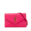 Saint Laurent Grain De Poudre Cassandre Envelope Chain Wallet Secondhand