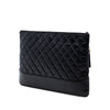 Chanel Large Aged Calfskin Gabrielle O Case Clutch Secondhand
