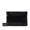 Chanel Large Aged Calfskin Gabrielle O Case Clutch Secondhand