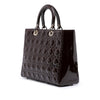 Dior Large Patent Cannage Lady Dior Secondhand