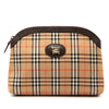 Burberry House Check Coated Canvas Pouch Secondhand