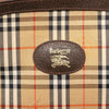 Burberry House Check Coated Canvas Pouch Secondhand
