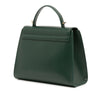 Ferragamo Leather Gancini Thalia Flap Top Handle Bag Secondhand