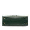 Ferragamo Leather Gancini Thalia Flap Top Handle Bag Secondhand