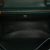 Ferragamo Leather Gancini Thalia Flap Top Handle Bag Secondhand