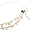 Chanel Gold Plated CC Faux Pearl Chain Belt Secondhand