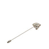 Hermès Palladium Plated Bijouterie Fantaisie Cheval Pin Brooch Secondhand