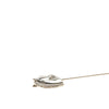 Hermès Palladium Plated Bijouterie Fantaisie Cheval Pin Brooch Secondhand