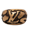 Louis Vuitton Lacquered Wood Leomonogram Ring S Secondhand