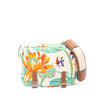 LOEWE Paulas Ibiza Canvas Water Lily Messenger Bag Secondhand