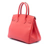 Hermès Clemence Birkin Retourne 30 Secondhand
