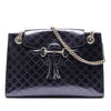 Gucci Large Patent Guccissima Emily Shoulder Bag Secondhand