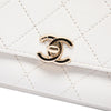 Chanel CC Quilted Goatskin Casual Trip Flap Secondhand