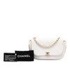 Chanel CC Quilted Goatskin Casual Trip Flap Secondhand