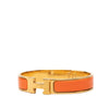 Hermès Narrow Enamel Clic H Bracelet PM Secondhand