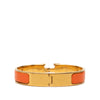 Hermès Narrow Enamel Clic H Bracelet PM Secondhand