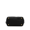 Secondhand Prada Vitello Trimmed Tessuto Satchel