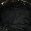 Secondhand Prada Vitello Trimmed Tessuto Satchel